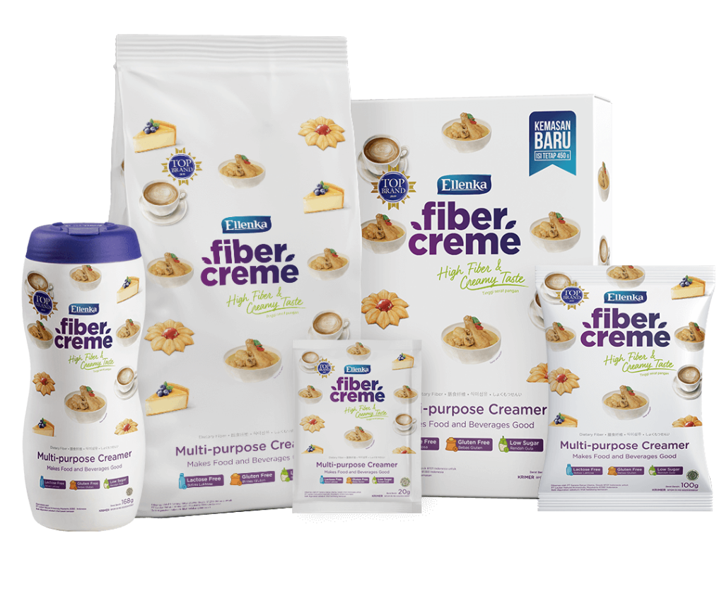 Fiber creme products