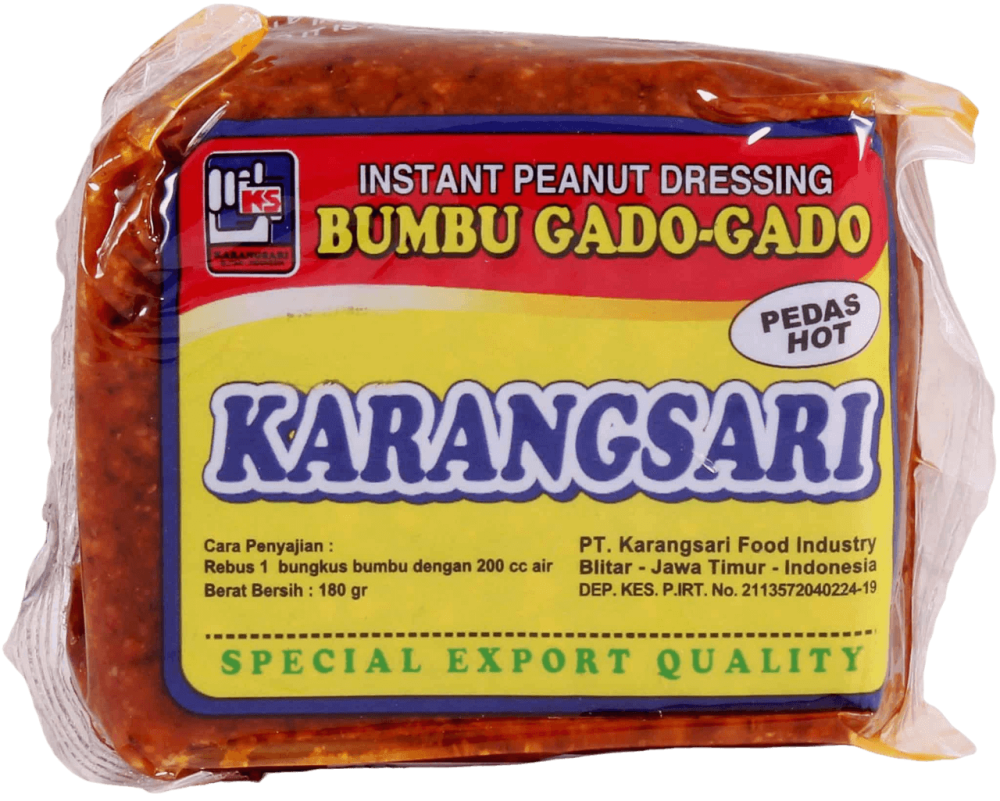 KARANGSARI Bumbu Gado Gado Pedas 180gr (50)