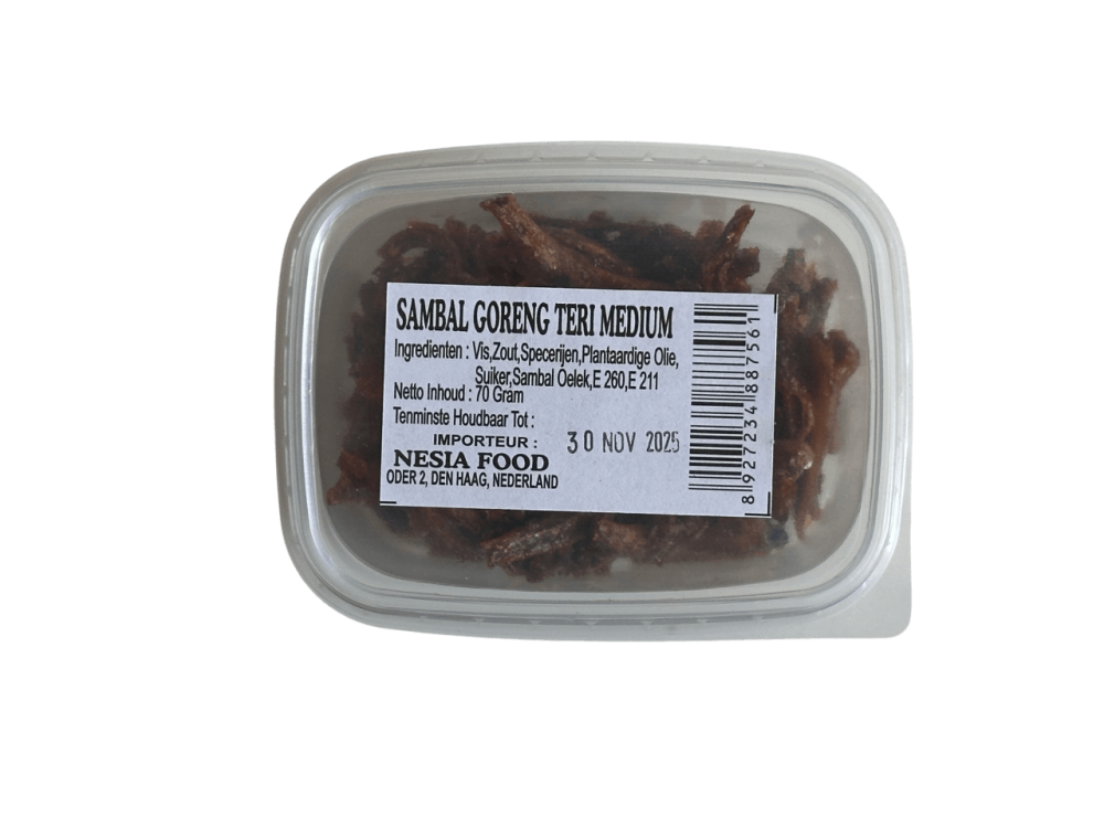 NESIA SAMBAL GORENG TERI MEDIUM 70GR