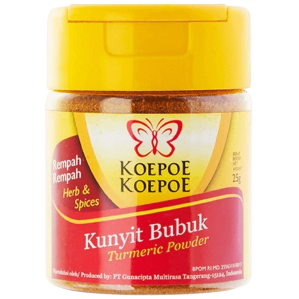 KOEPOE KOEPOE Koenjit Kurkuma Geelwortel poeder 25gr (72)