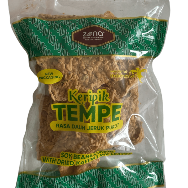 ZONA Tempe Chips met Kaffir limoenblaadjes 200gr (28)